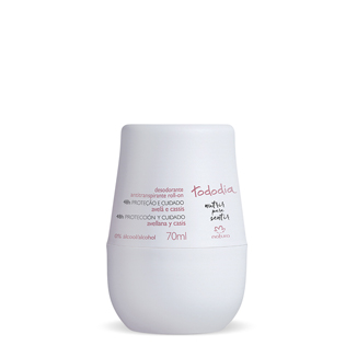 Tododia - Desodorante antitranspirante Roll-on - Avellana y Casis