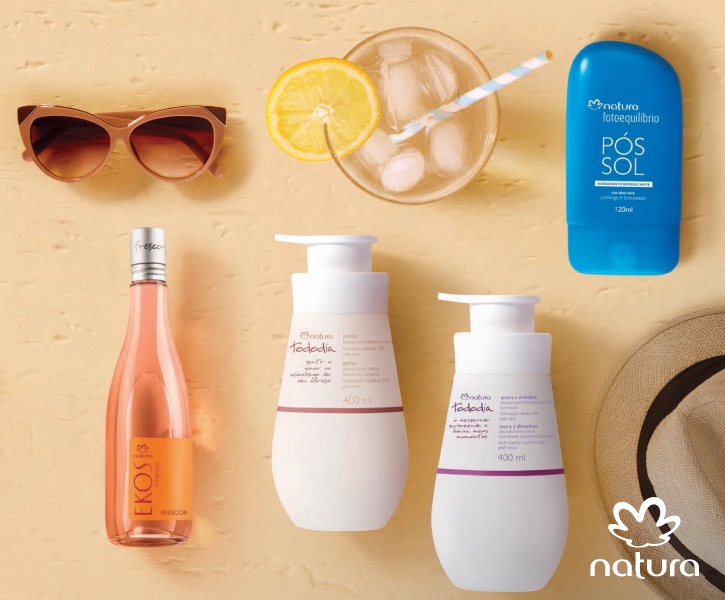 imagenes de productos Natura para el verano