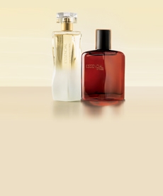 Natura Essencial, dos perfumes uno para mujer otro para hombre
