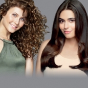 dos mujeres con tipos diferentes de cabello